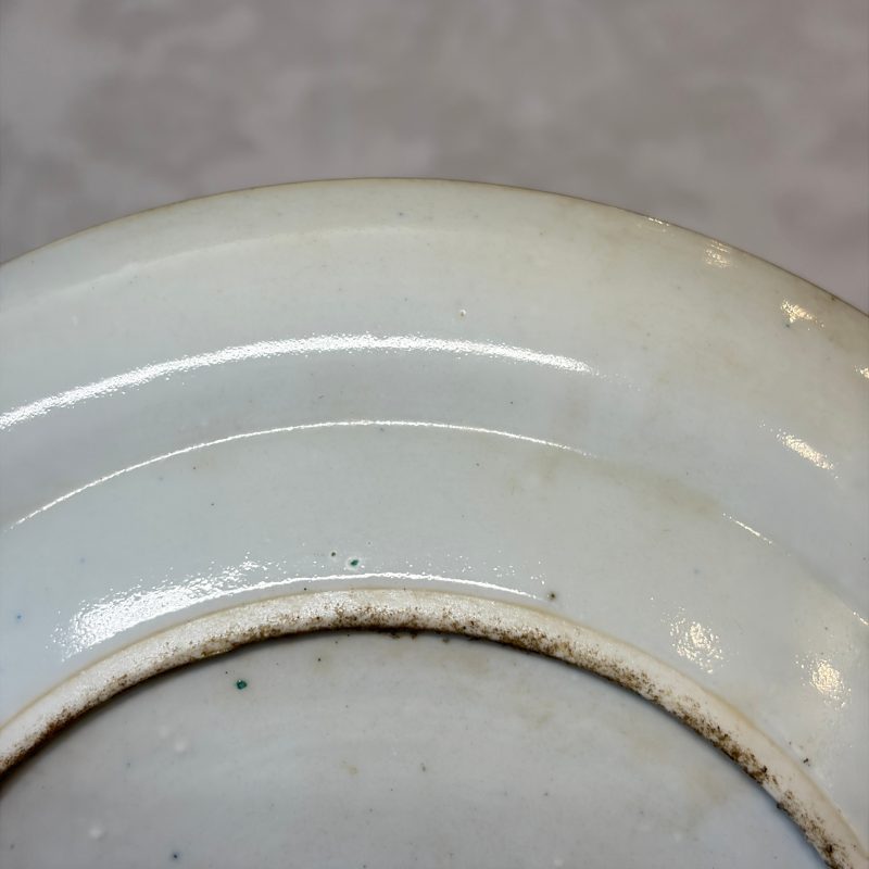 A set of six Chinese Canton famille verte plates with narrative design - 图72