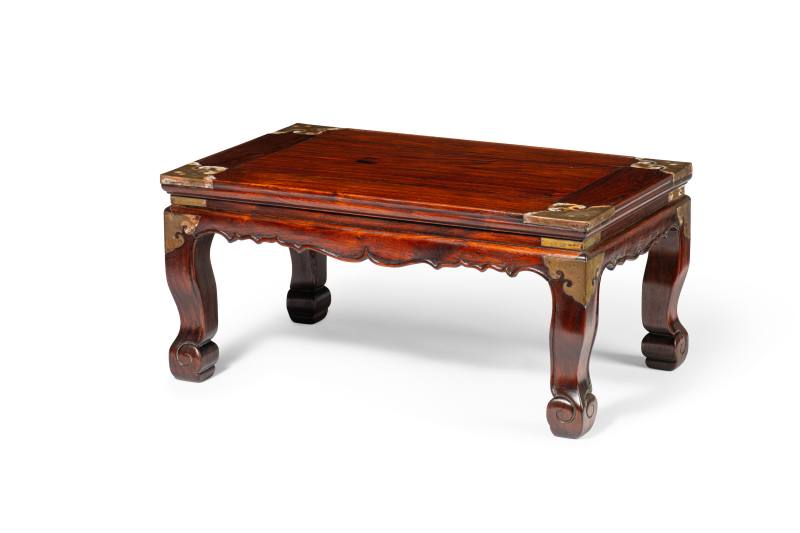 A huanghuali kang table, Kangzhuo
