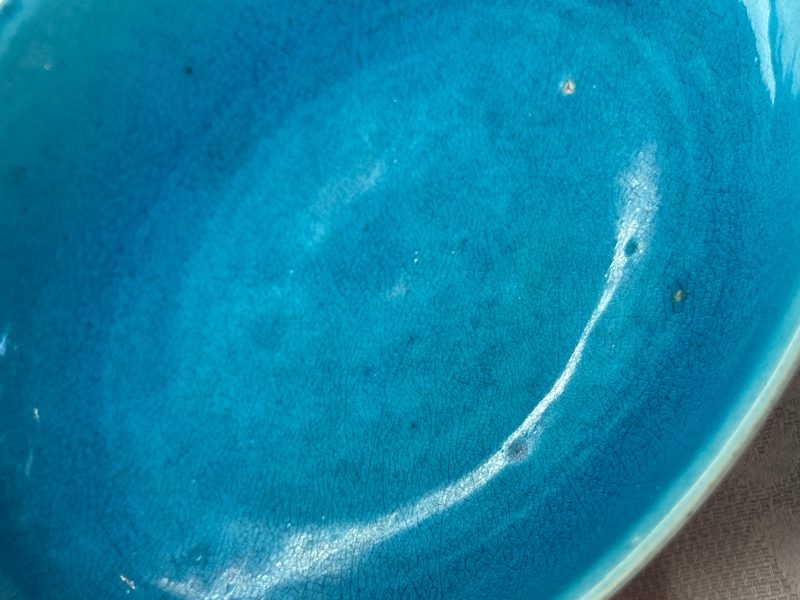 A Chinese turquoise-glazed plate - 图9
