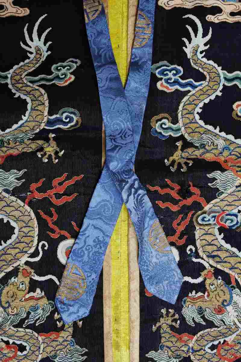 A Chinese silk kesi Taoist priest’s robe, Daopao - 图26