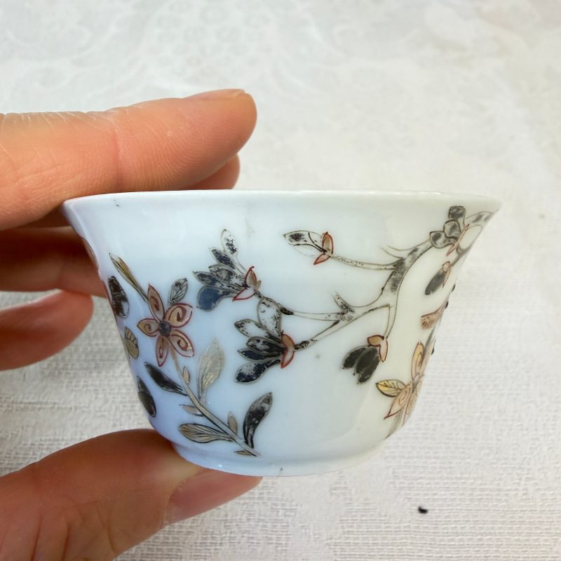 A set of six Chinese silver and gilt-decorated 'Pheasants Among Flowering Branches' tea bowls and saucers - 图16