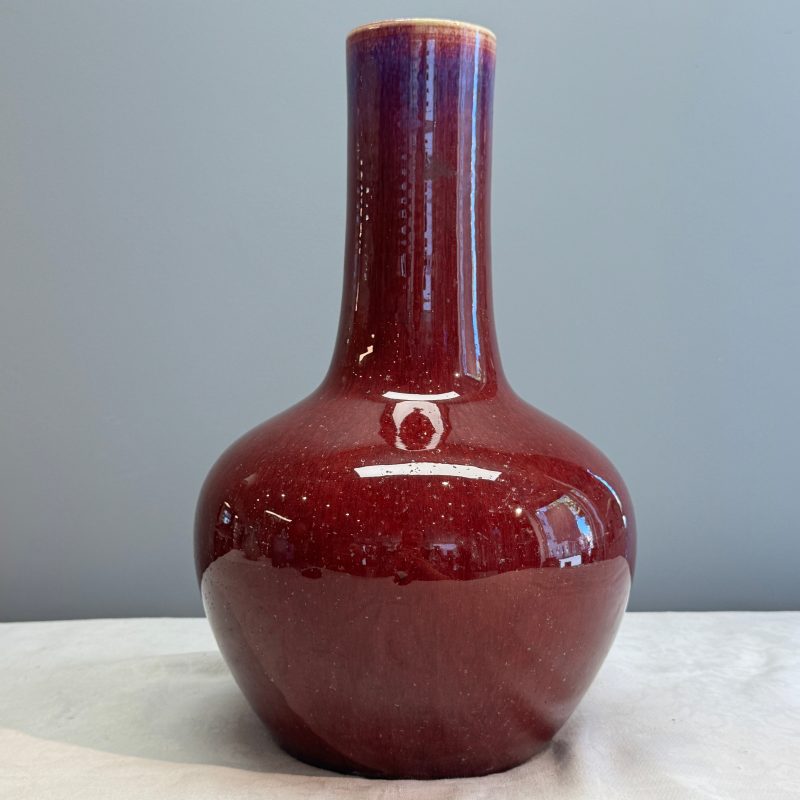 A Chinese flambé-glazed bottle vase - 图7