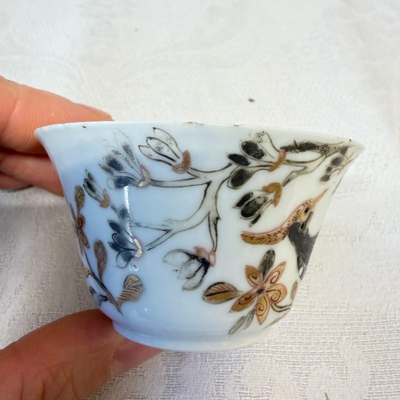 A set of six Chinese silver and gilt-decorated 'Pheasants Among Flowering Branches' tea bowls and saucers - 图22