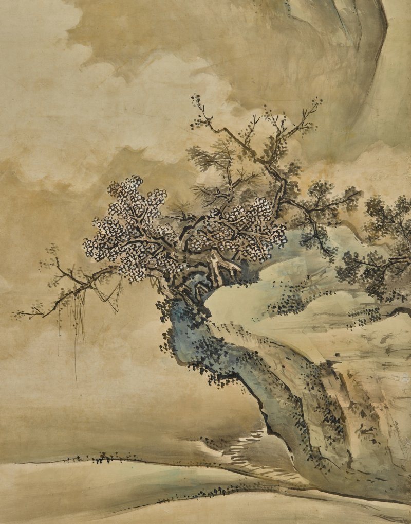 Tani Buncho (1763-1841), Latter Ode to the Red Cliff (Go Sekiheki zu), Edo period, 19th century | 谷文晁　後赤壁図襖　江戸時代後期　19世紀前半 - 图4