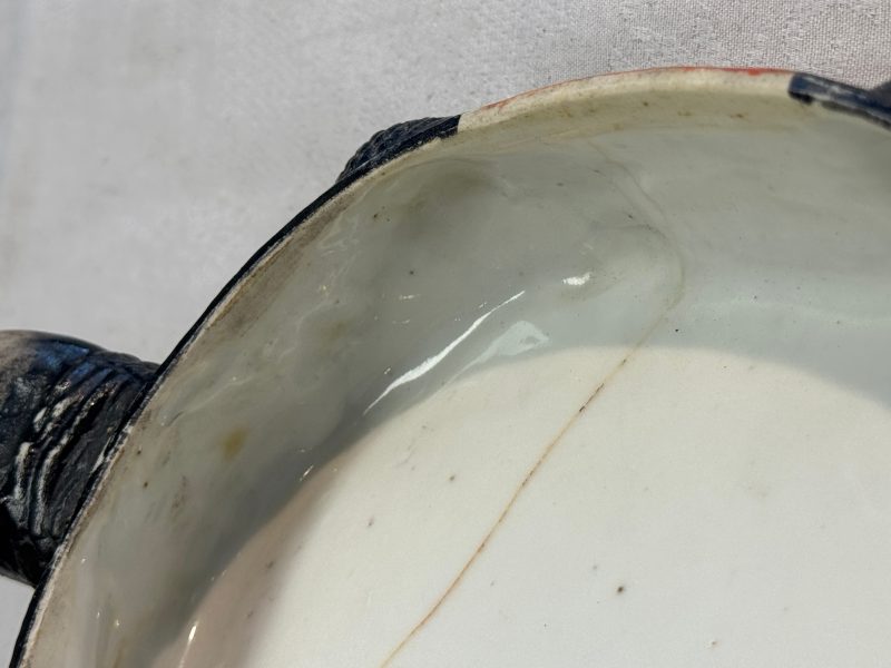 A Chinese polychrome-glazed turtle-shaped tureen and cover - 图21