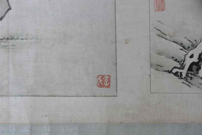 A long handscroll composed of fifteen various paintings - 图22