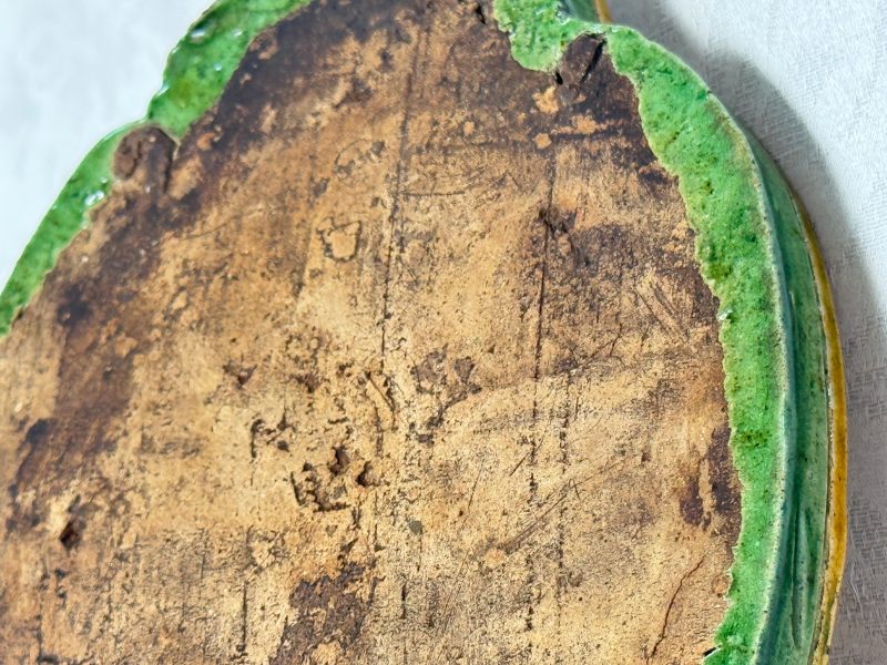 A pair of Chinese sancai-glazed stoneware quadrilobed trays with fruiting branches - 图7