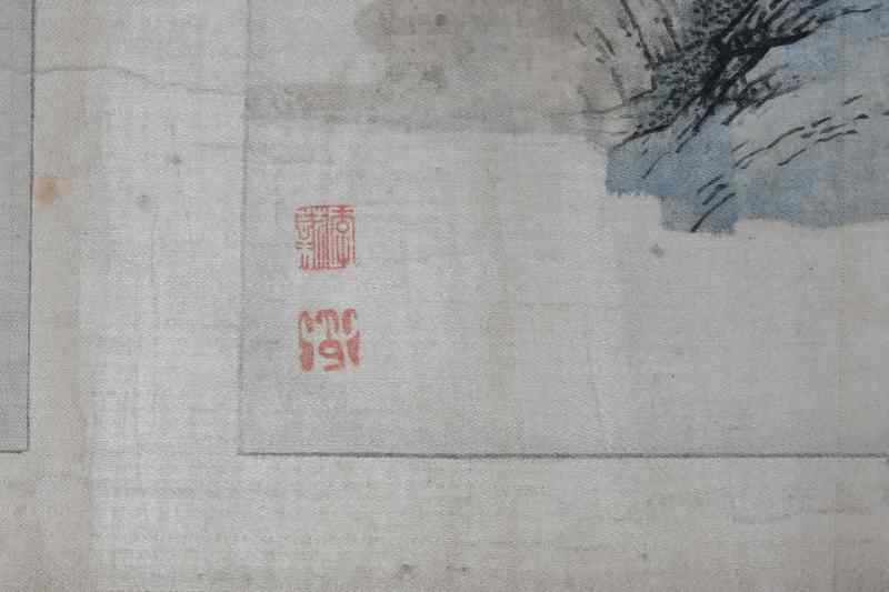 A long handscroll composed of fifteen various paintings - 图9