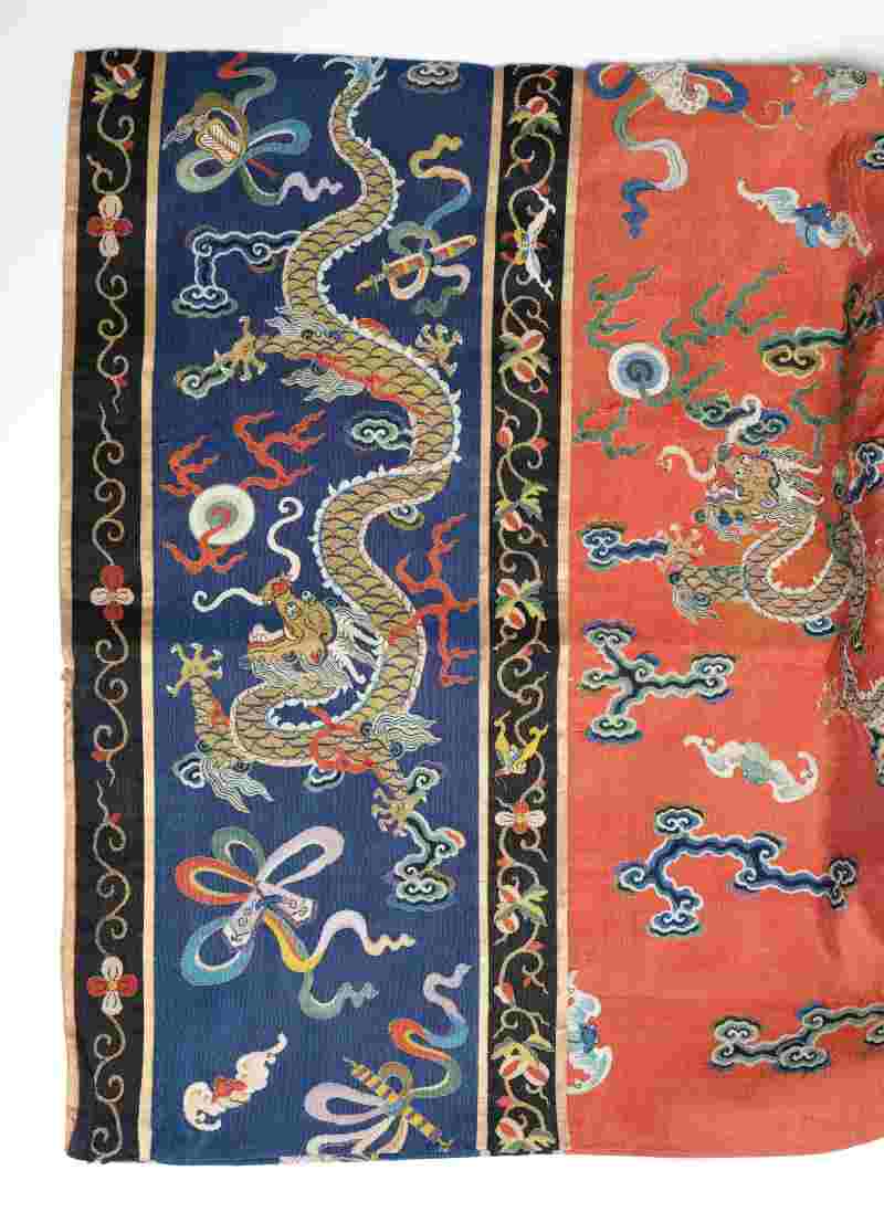 A Chinese silk kesi Taoist priest’s robe, Daopao - 图9