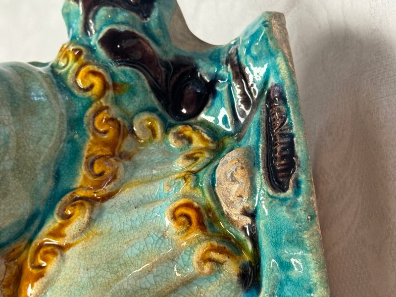 A Chinese Fahua-glazed stoneware 'Guanyin and Child' group - 图16