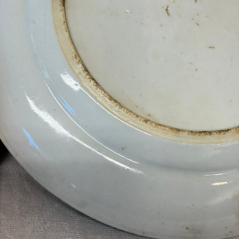 A set of six Chinese Canton famille verte plates with narrative design - 图83