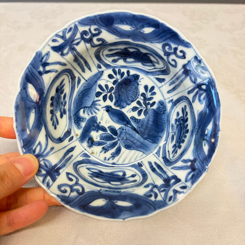 Two Chinese 'Kraak' blue and white plates and two 'Klapmuts' bowls - 图33