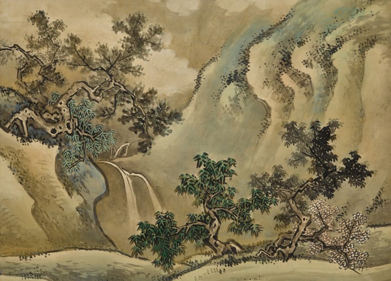 Tani Buncho (1763-1841), Latter Ode to the Red Cliff (Go Sekiheki zu), Edo period, 19th century | 谷文晁　後赤壁図襖　江戸時代後期　19世紀前半 - 图5