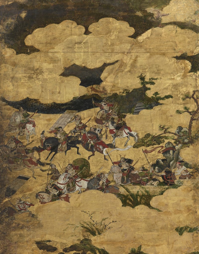 Anonymous, Battles of the Genpei War, Momoyama – Edo period, late 16th – early 17th century | 源平合戦図屏風　桃山～江戸時代初期　16世紀後半～17世紀初頭 - 图14