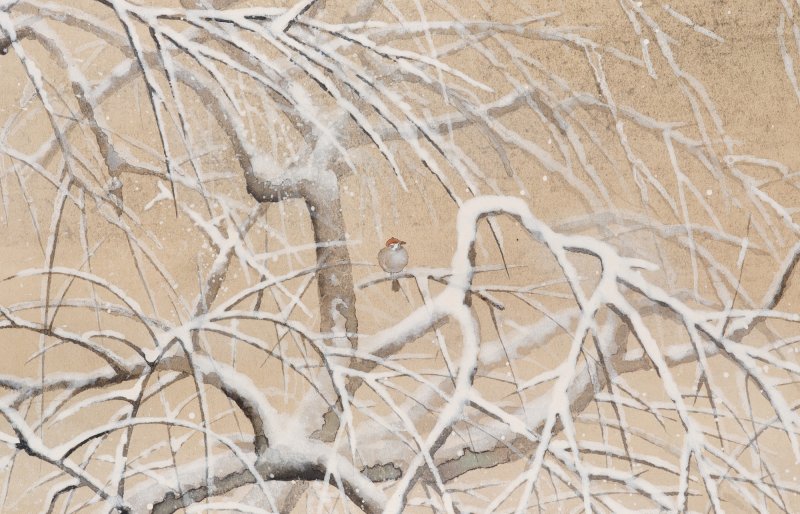 Omoda Seiju (1891-1933), Snowy Day (Setsujitsu), Showa period, early 20th century | 小茂田青樹　雪日　昭和時代　20世紀前期 - 图3