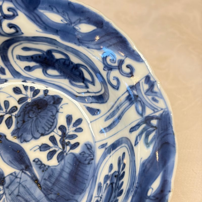 Two Chinese 'Kraak' blue and white plates and two 'Klapmuts' bowls - 图36