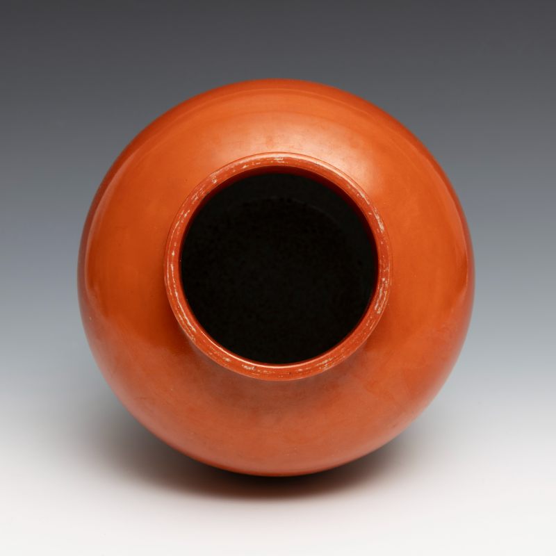 A coral-red-glazed jar - 图5