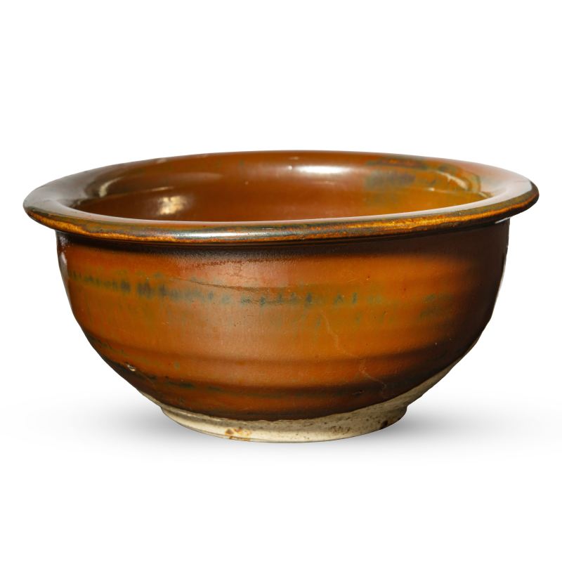 A Cizhou persimmon-glazed bowl - 图1