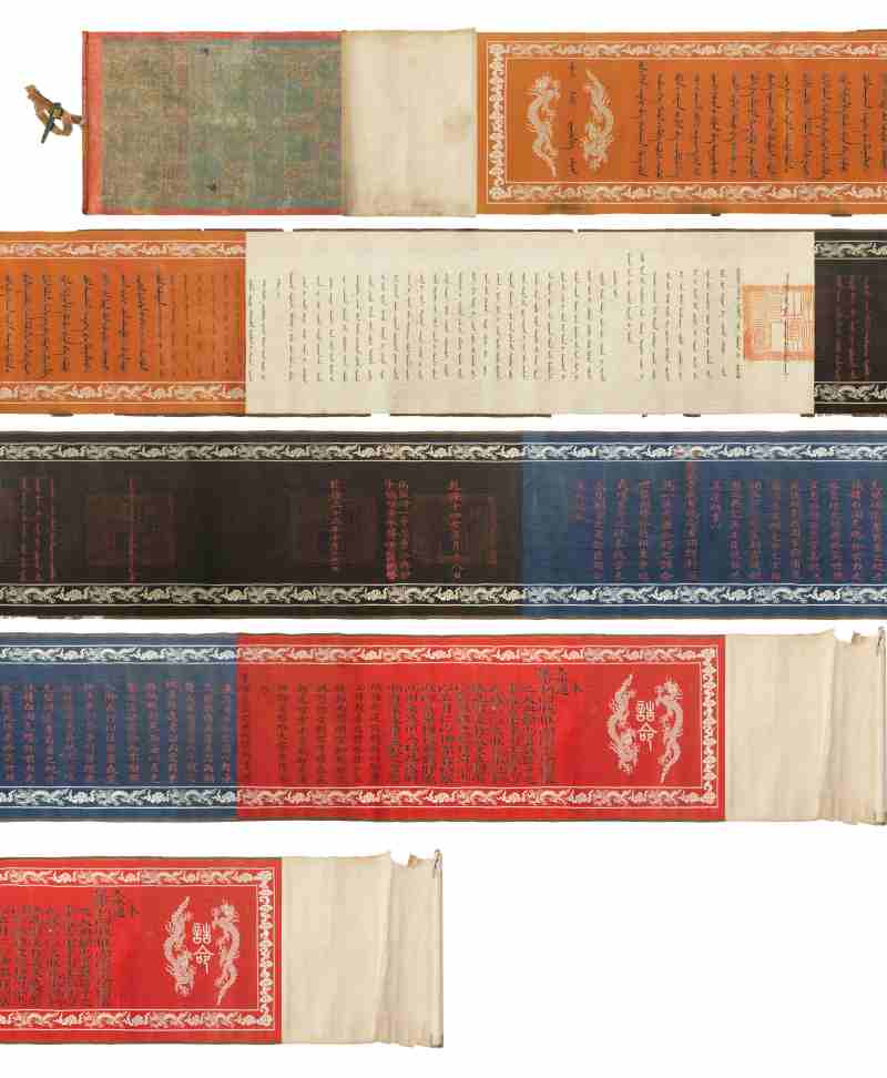 An Imperial edict from the Qianlong reign - 图3