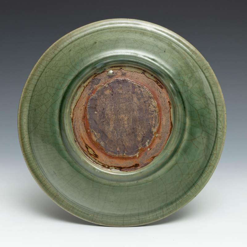 A large Longquan celadon dish - 图3