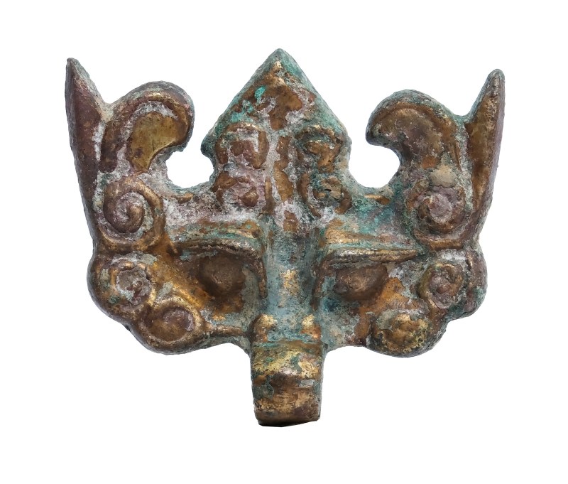 A group of bronze handles, Pushou - 图9