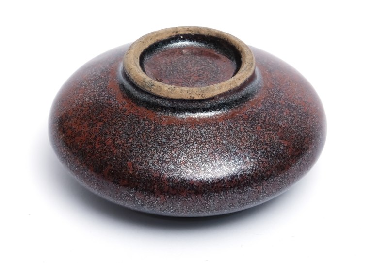 An iron rust-glazed water pot - 图4