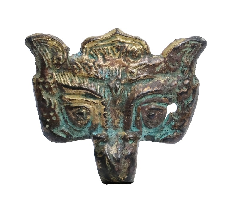 A group of bronze handles, Pushou - 图11
