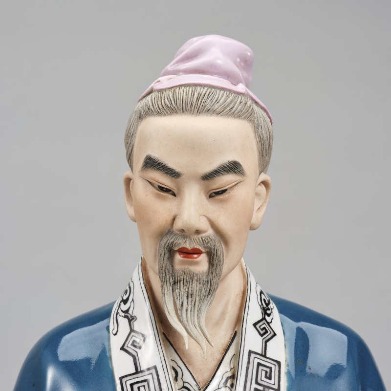 20世纪60年代 美一款人物瓷塑 - 图2