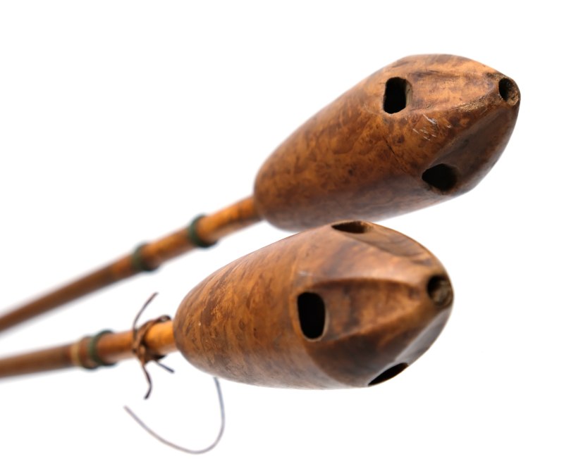 骲箭 | A pair of Manchu feathered archery signal arrows, Bàojiàn (骲箭) - 图9