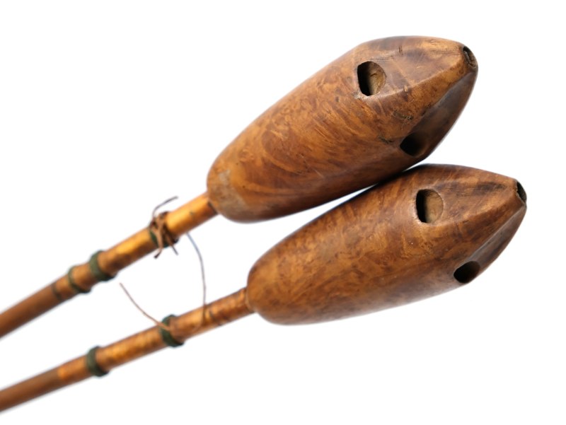 骲箭 | A pair of Manchu feathered archery signal arrows, Bàojiàn (骲箭) - 图8