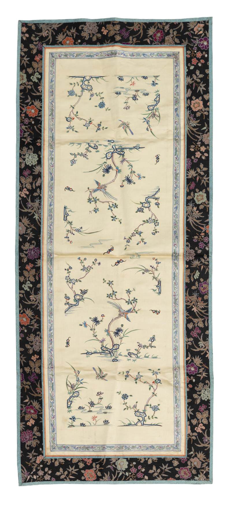 Seven silk embroidered panels - 图2