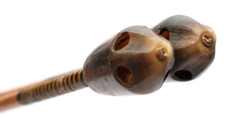 骲箭 | A pair of Manchu feathered archery signal arrows, Bàojiàn (骲箭) - 图5