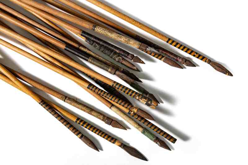 A group of Manchu feathered archery arrows - 图2