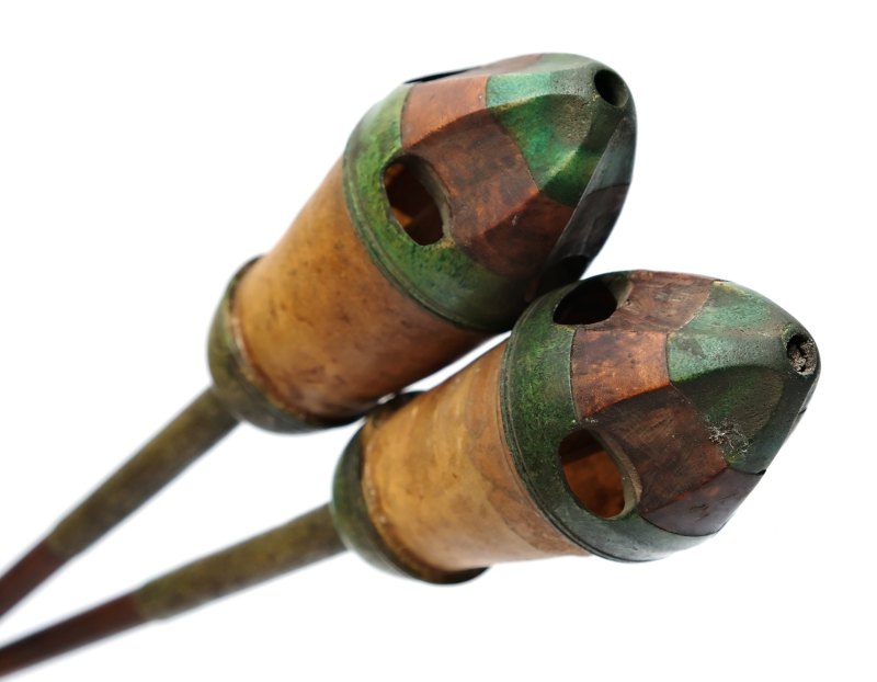 骲箭 | A pair of Manchu feathered archery signal arrows, Bàojiàn (骲箭) - 图6