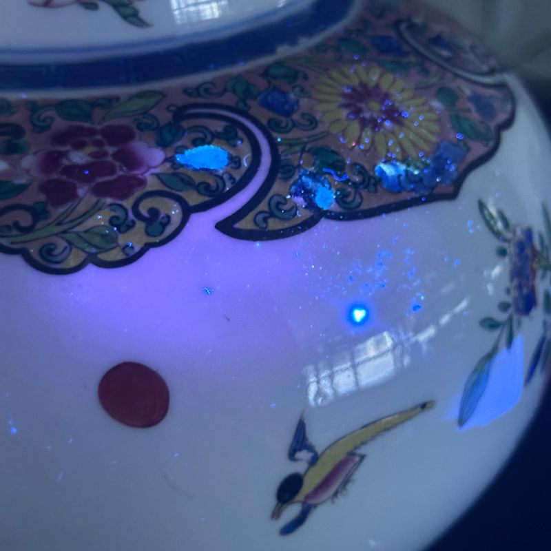 清晚期 粉彩锦鸡牡丹纹将军罐 - 图29