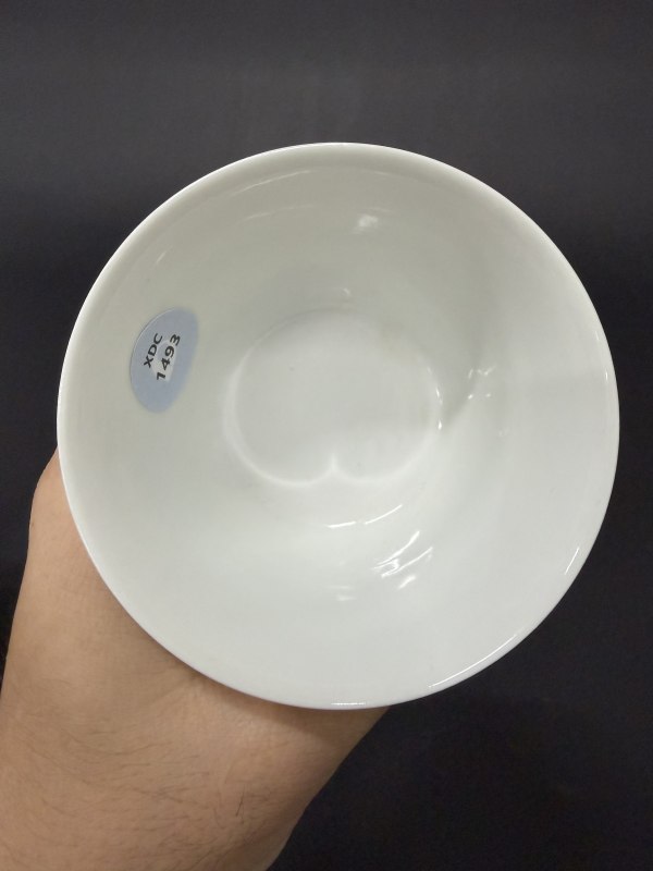 清中期 粉彩高士图马蹄杯 - 图8