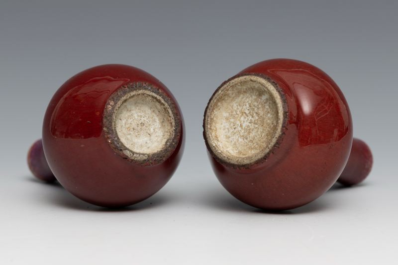 Two small flambé-glazed bottle vases - 图8