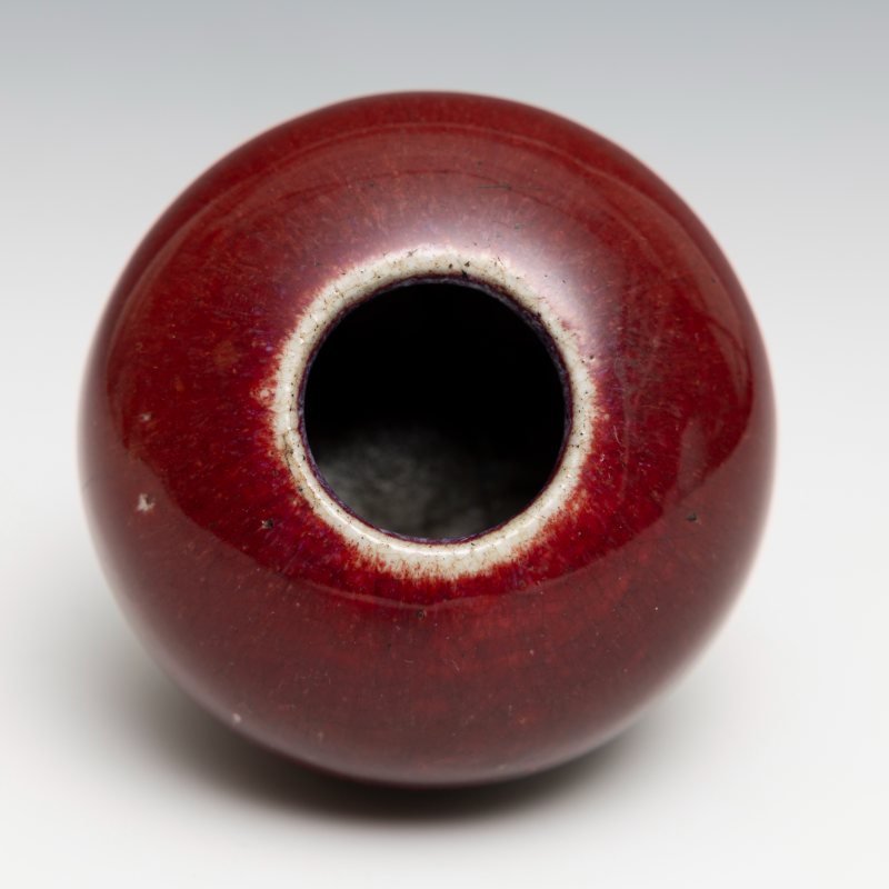 A flambé-glazed water pot - 图5