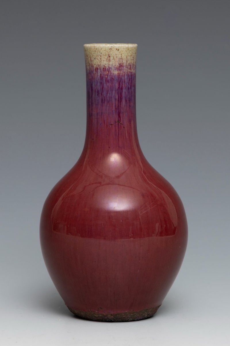 A flambé-glazed bottle vase - 图2