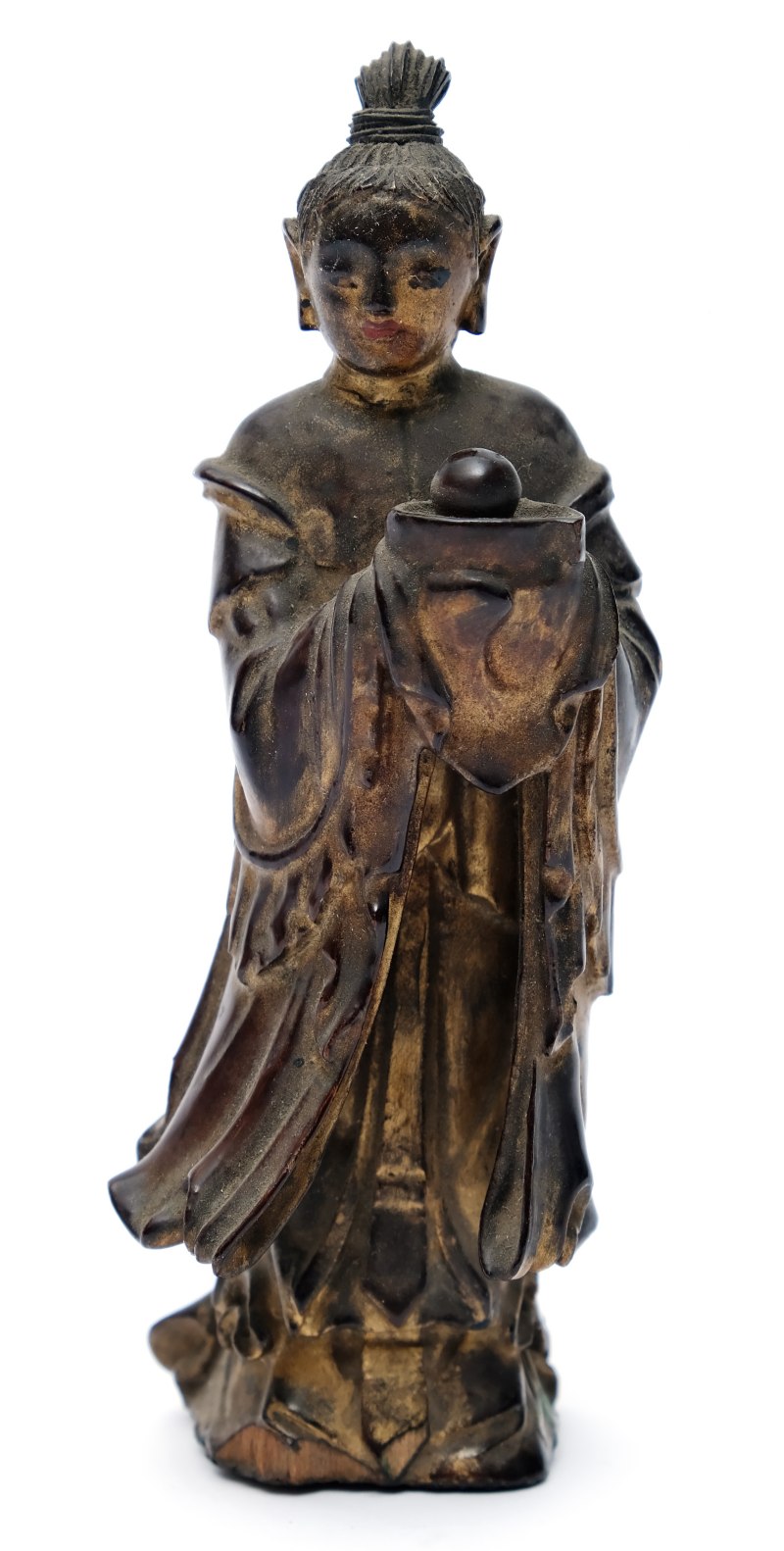 Three small figures including a Guanyin - 图6