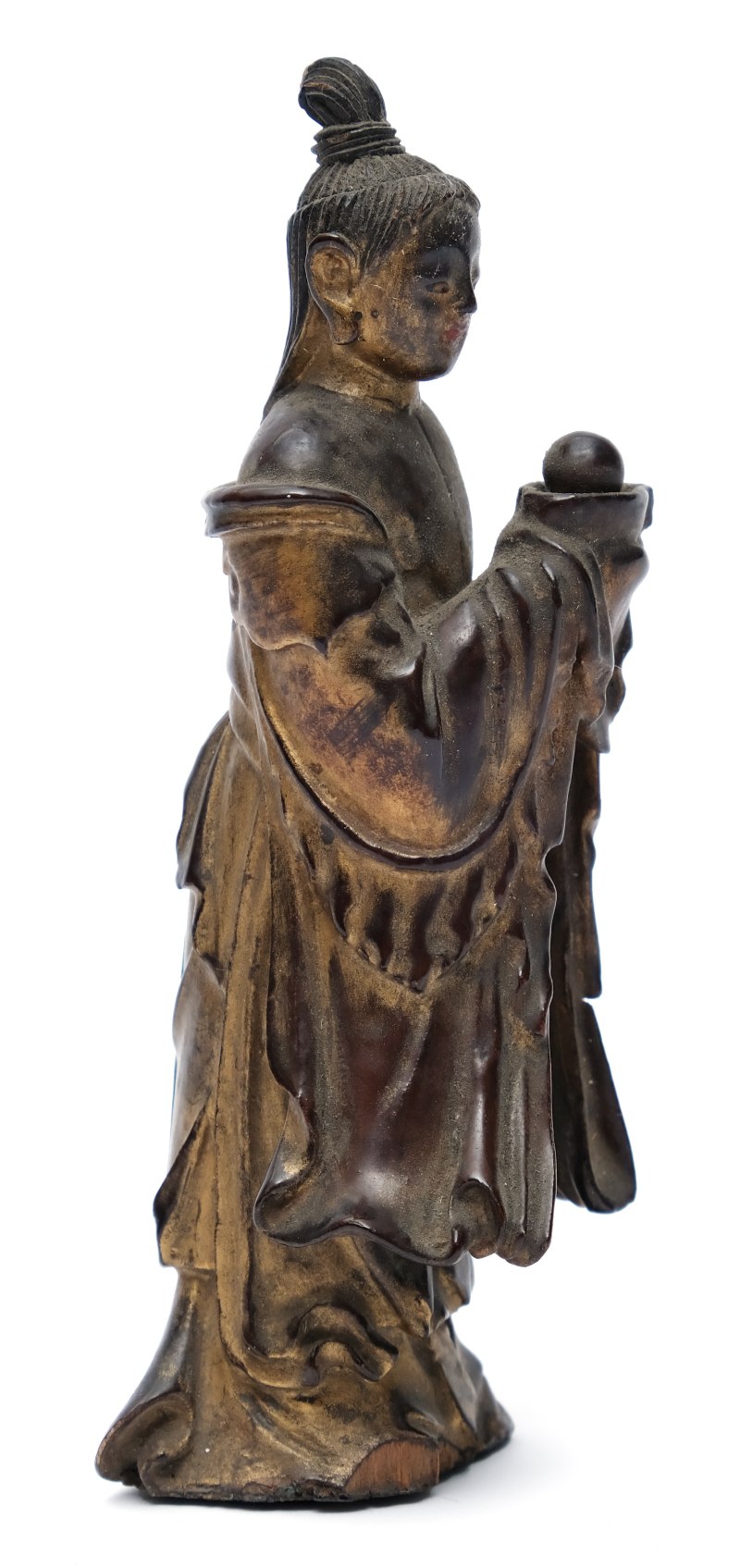 Three small figures including a Guanyin - 图8