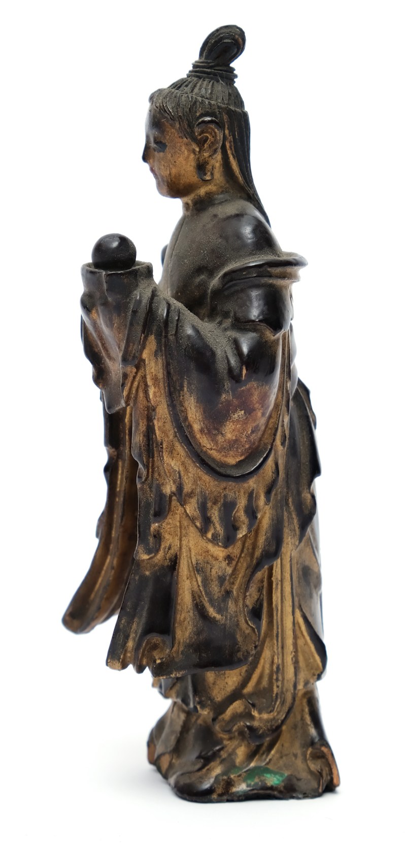 Three small figures including a Guanyin - 图9