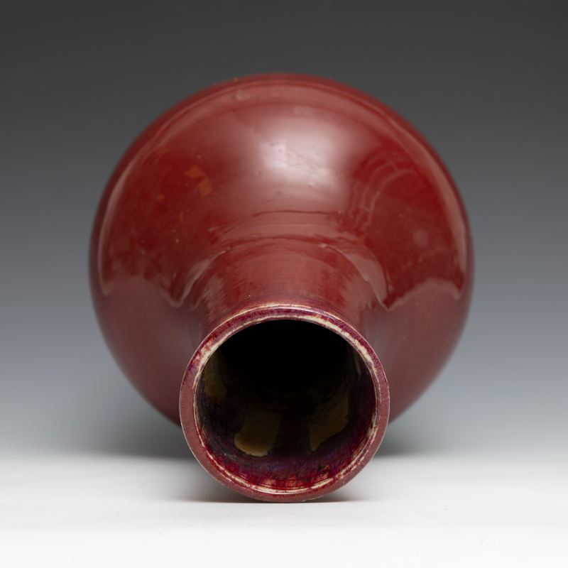 A large flambé-glazed bottle vase - 图5
