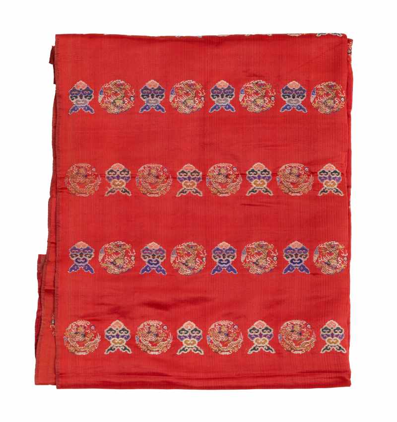 Two silk brocade panels - 图4