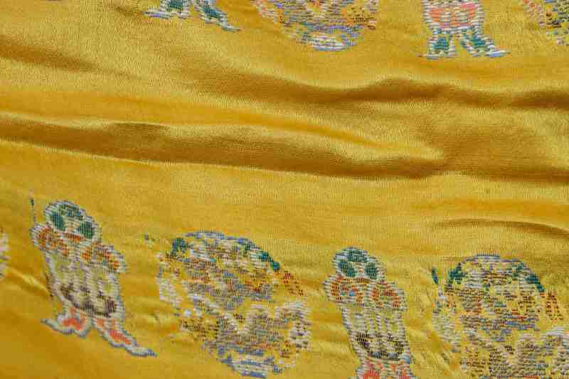 Two silk brocade panels - 图7