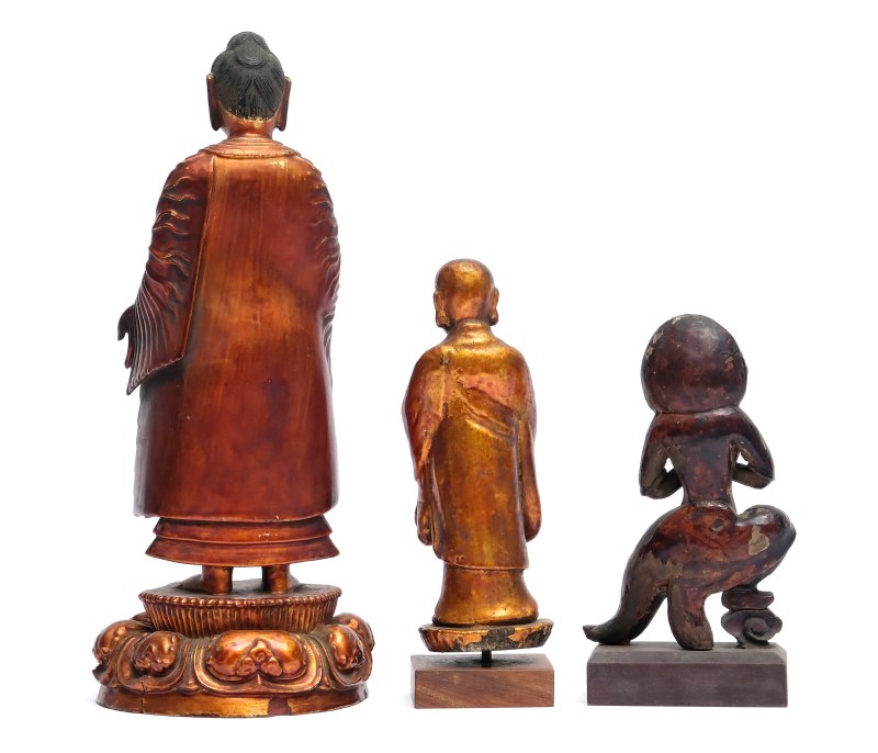 Six various Buddhist figures - 图3