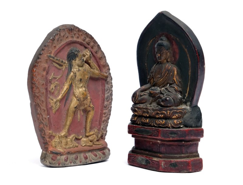 Six various Buddhist figures - 图7