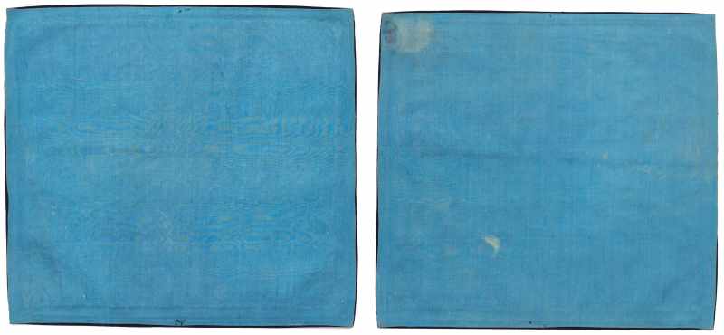 A pair of embroidered rank badges (buzi) - 图2