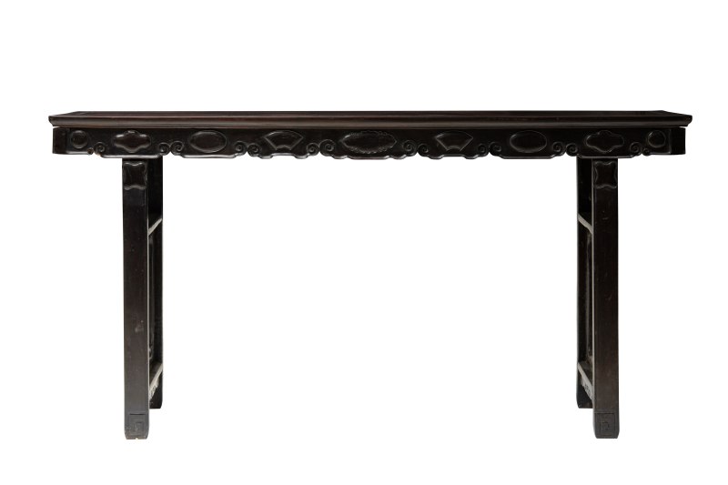 A carved hongmu altar table - 图2