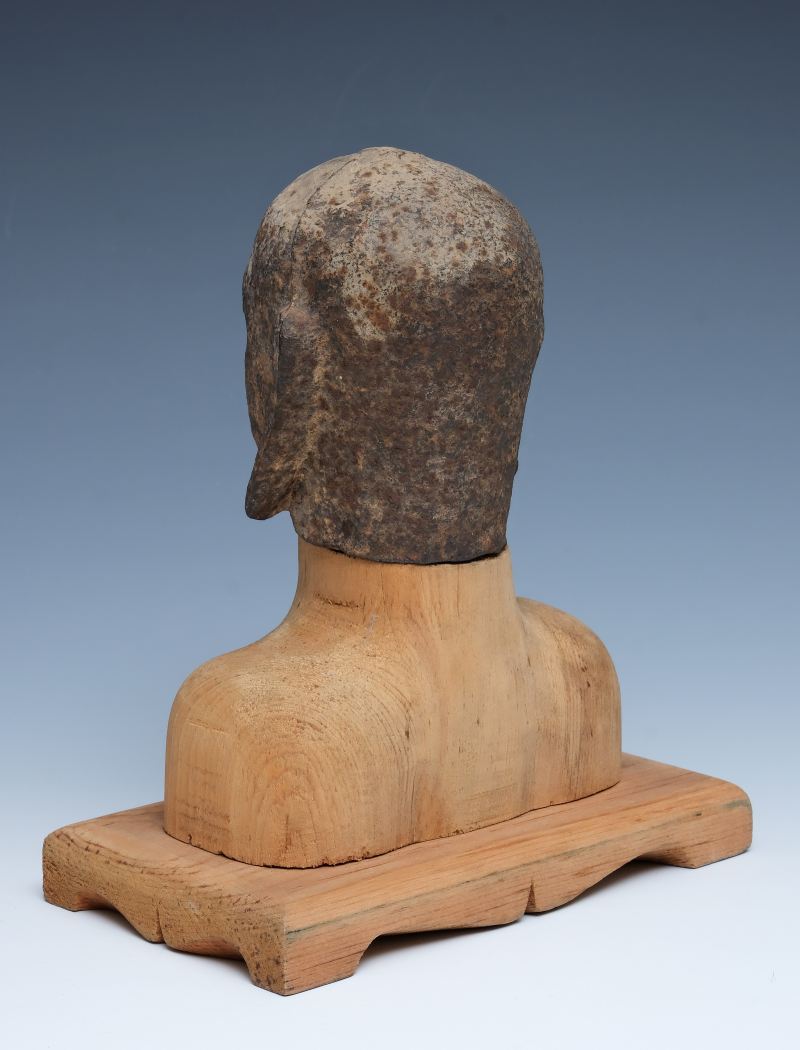 Three cast iron heads/faces - 图5